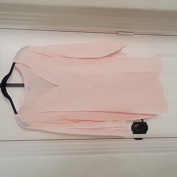 Sonoma Tops Sonoma Light Peach Gauze Popover Top X Poshmark